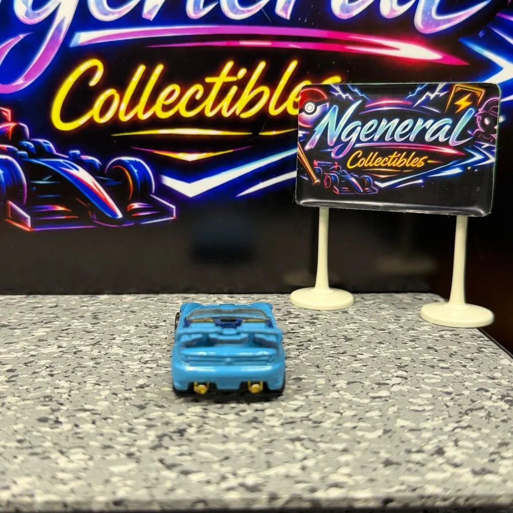 Hot Wheels Tantrum Blue 2001 Mattel Diecast Car Gold Wheels Thailand G46